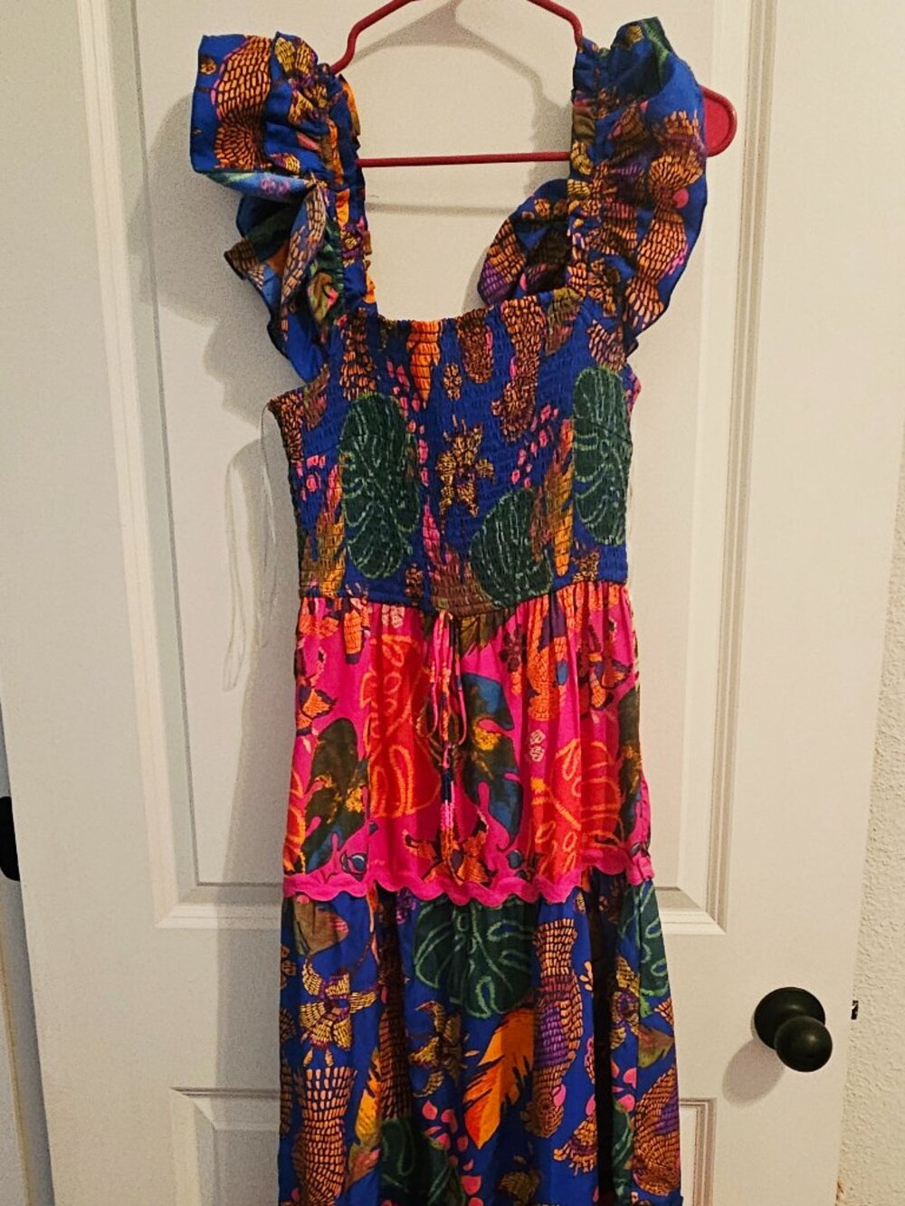 Colorful Boho Maxi Dress- Small - Picture 2 of 2